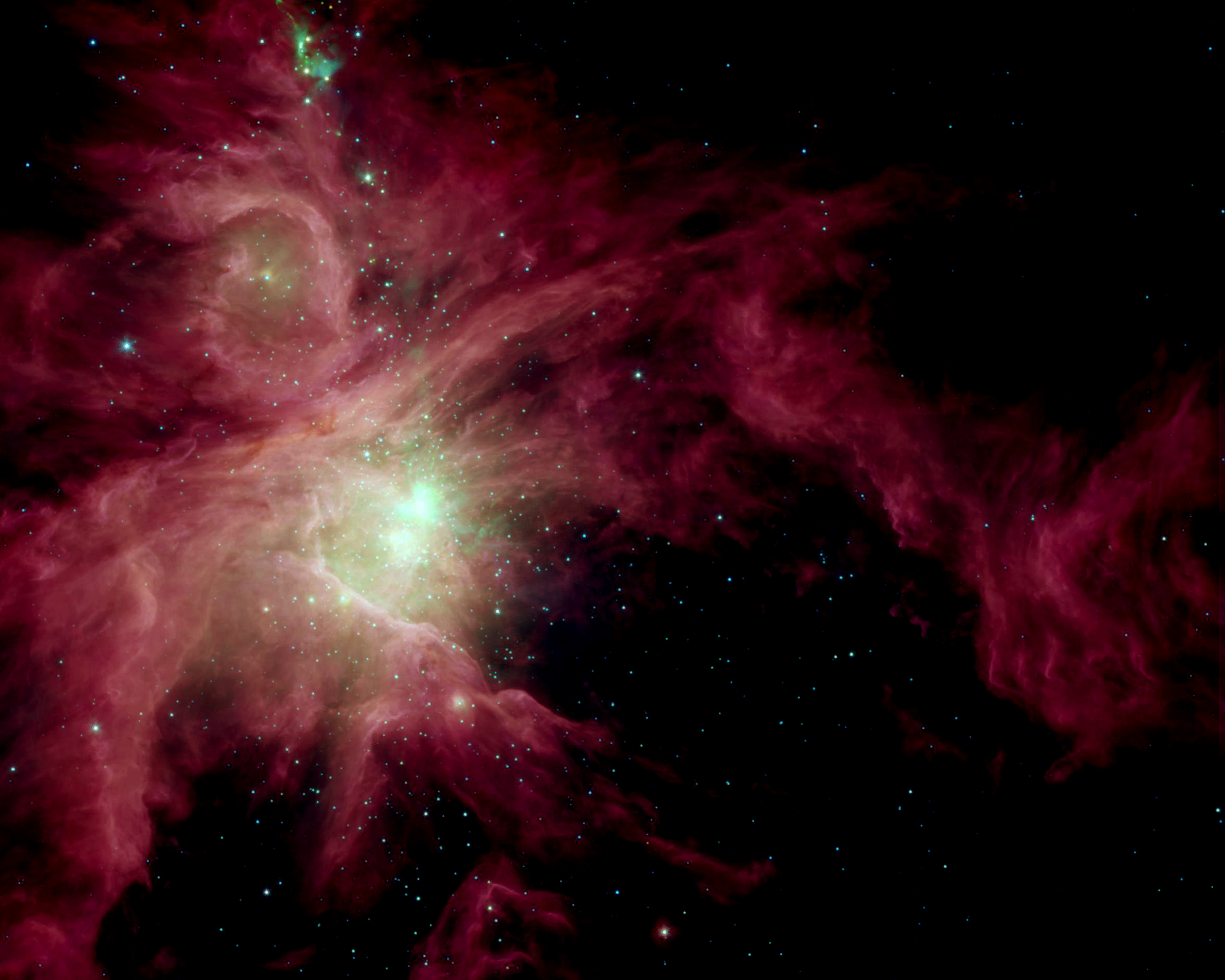 Oxygen in the Orion Nebula pic